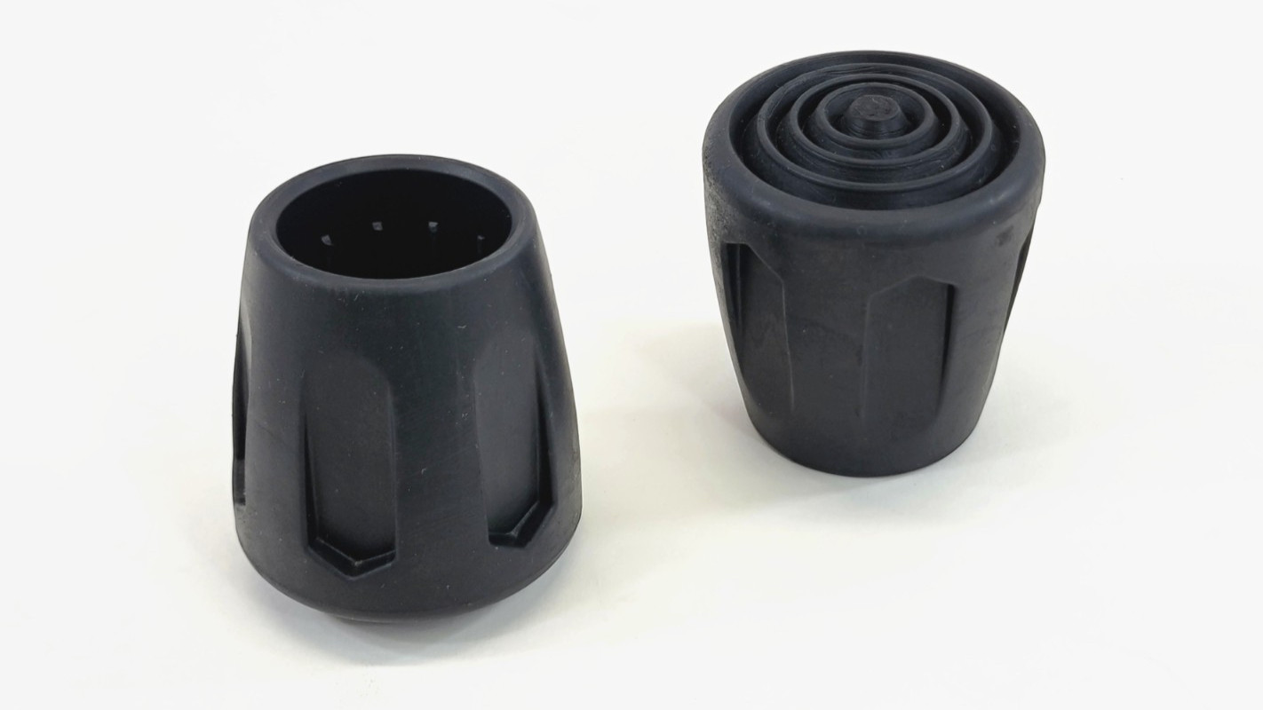Simmons Rubber Feet for Hexagon Tube replacement For 1.5" Rack