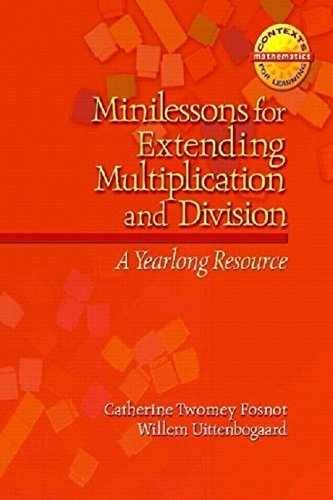 Minilessons for Extending - Paperback, by Fosnot Catherine Twomey; - Very Good