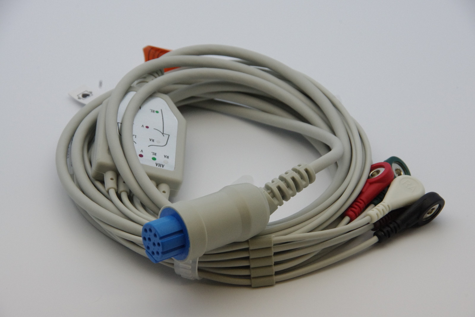 ECG/EKG 1 PIECE  Cable with 5 leads Datex Ohmeda GE S5 EKG NEW US seller