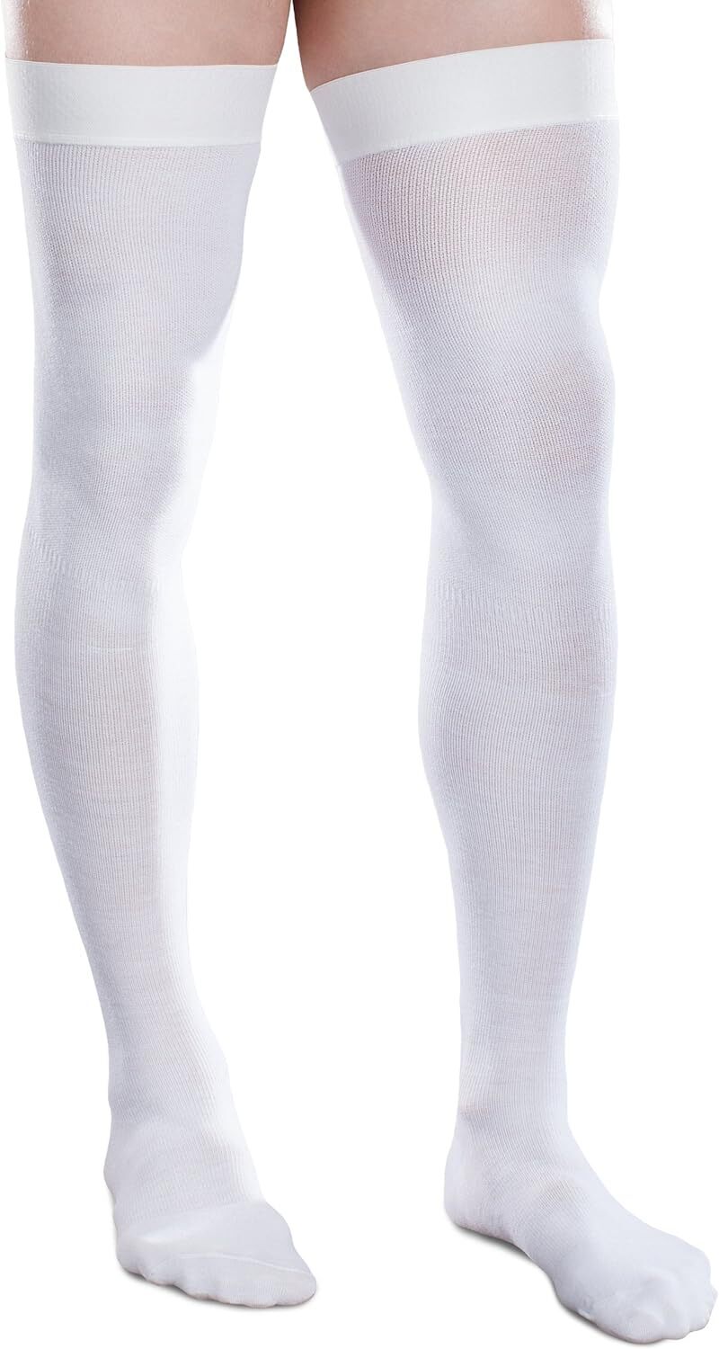 Core-Spun TheraFirm THIGH High Socks Moderate Compression 15-20 Size S-3X Color