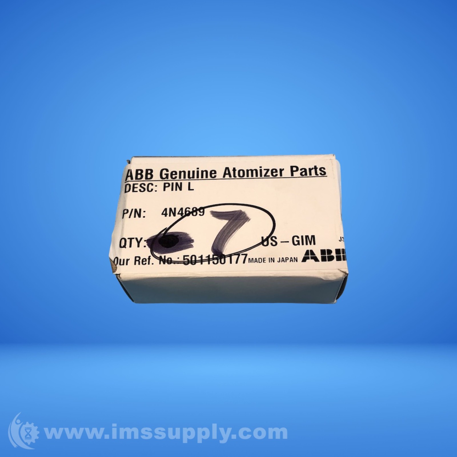 ABB 4N4689 Box of 7 L Pins FNOB