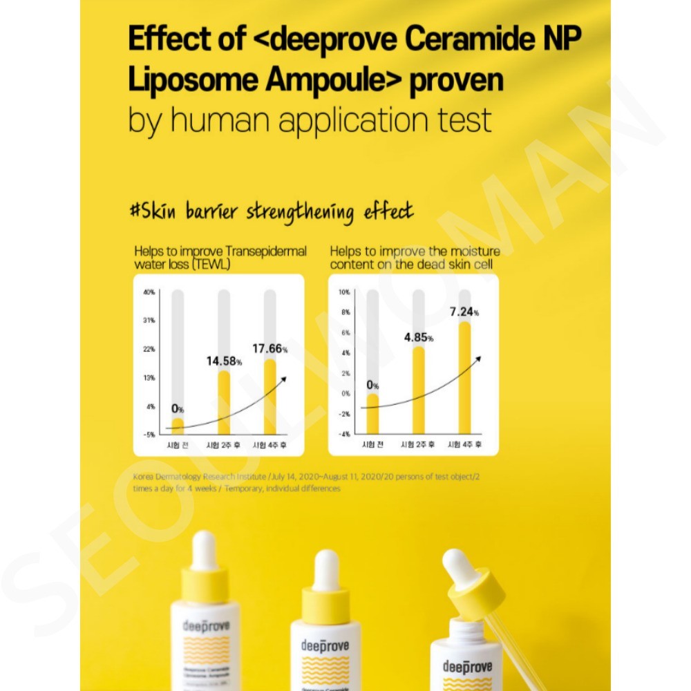 DEEPROVE Ceramide Cream 60mL Eco Ceramide NP 10,000ppm