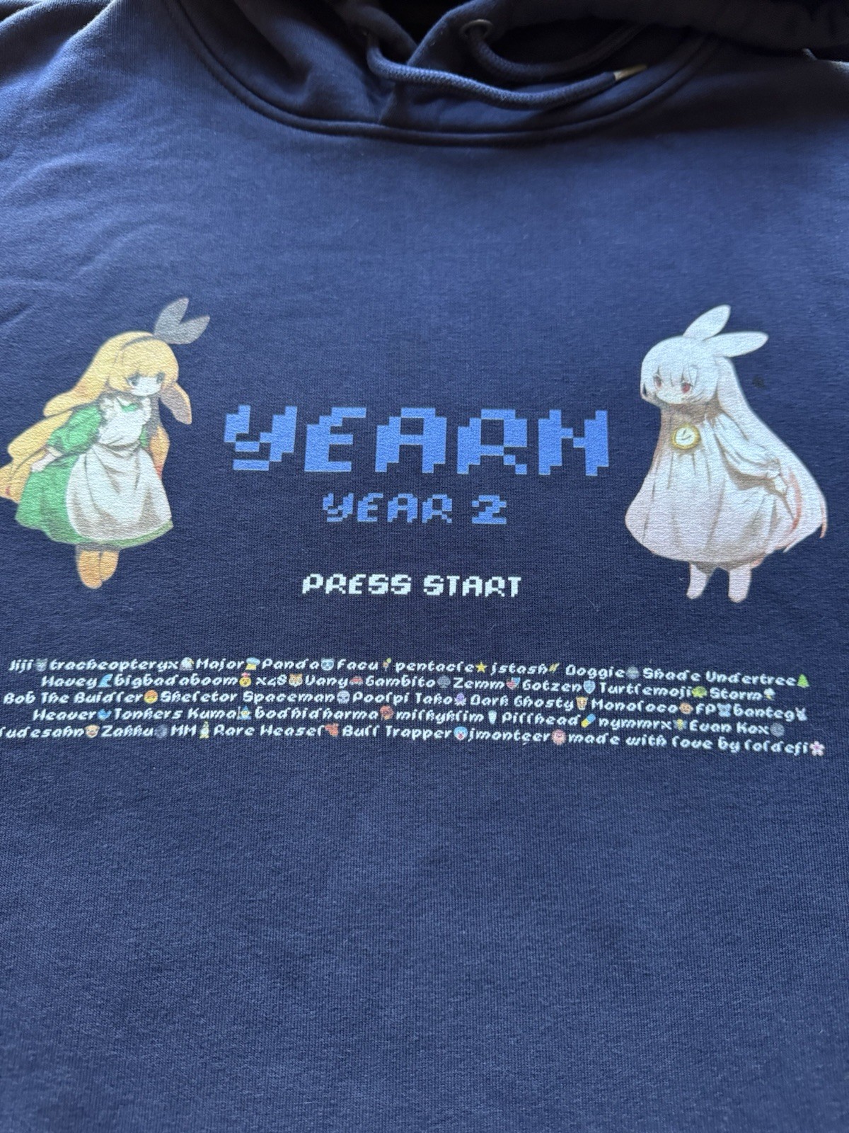 Yearn Finance Year 2 Hoodie Limited Edition Crypto DeFi Merch Rare