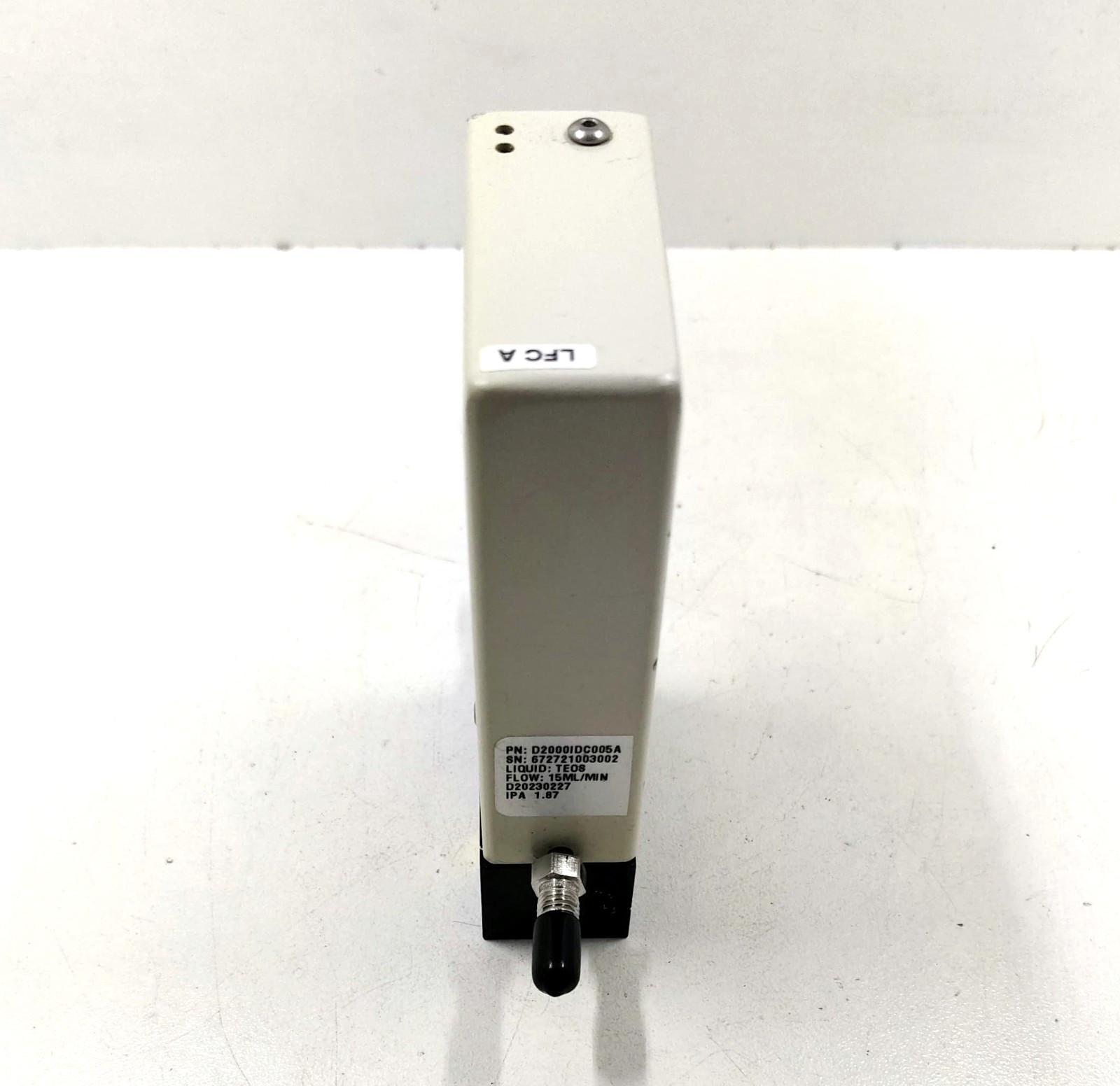 PARKER PORTER Digital liquid flow controller D2000IDC005A 15ML/MIN TEOS