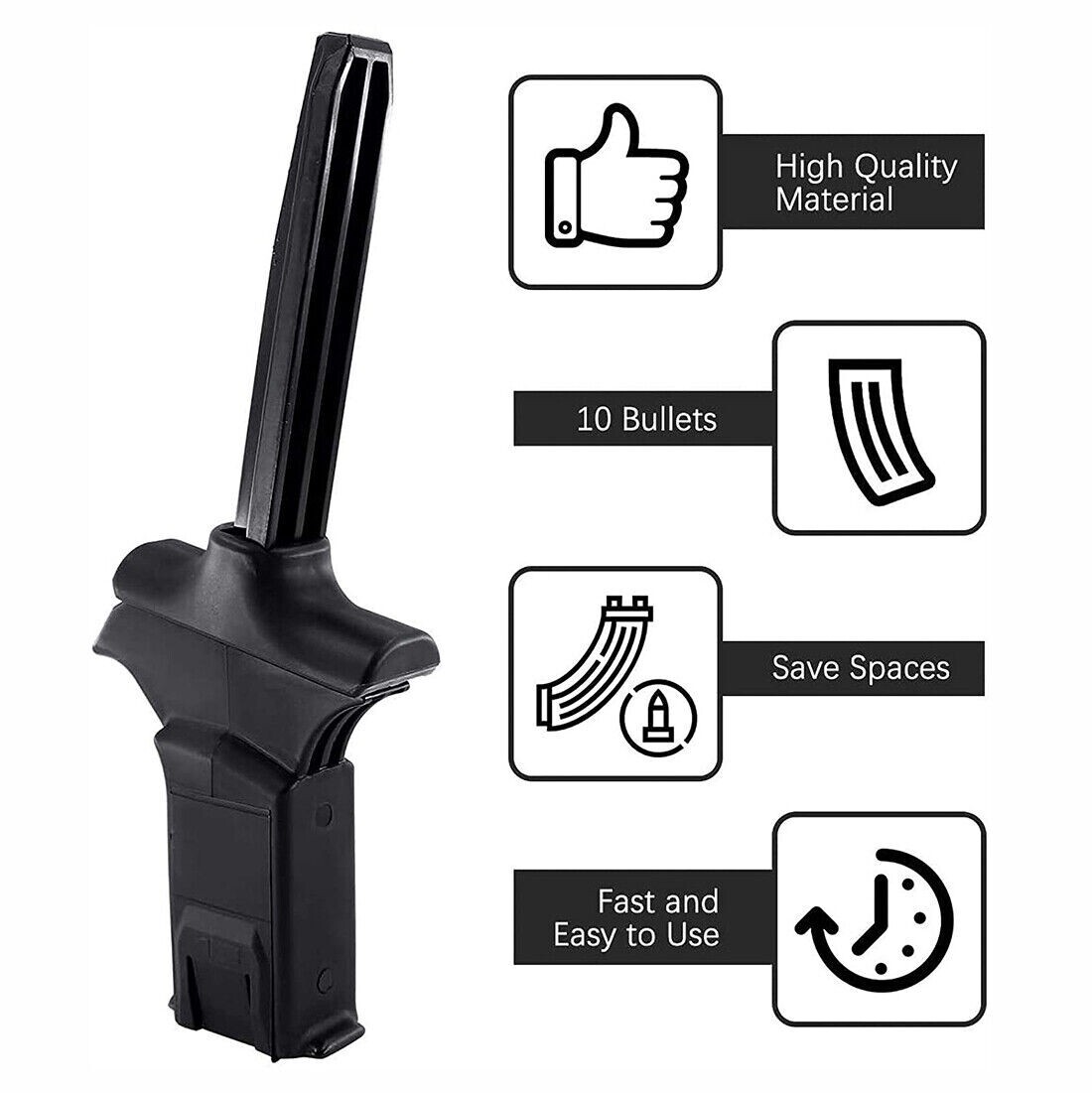 Tactical Systems Magazine Speed Loader for Glock 9mm/.40 caliber Mags ETS