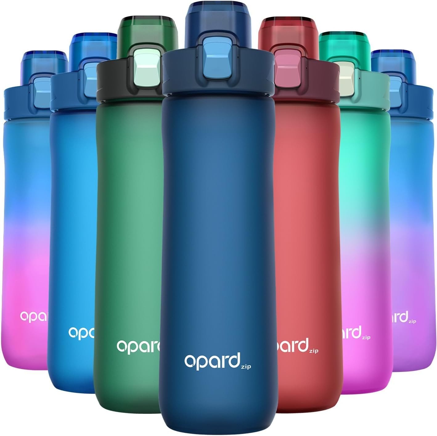 Opard Sports Water Bottles 20/24 Oz BPA Free Leak Proof Tritan Plastic Bottle
