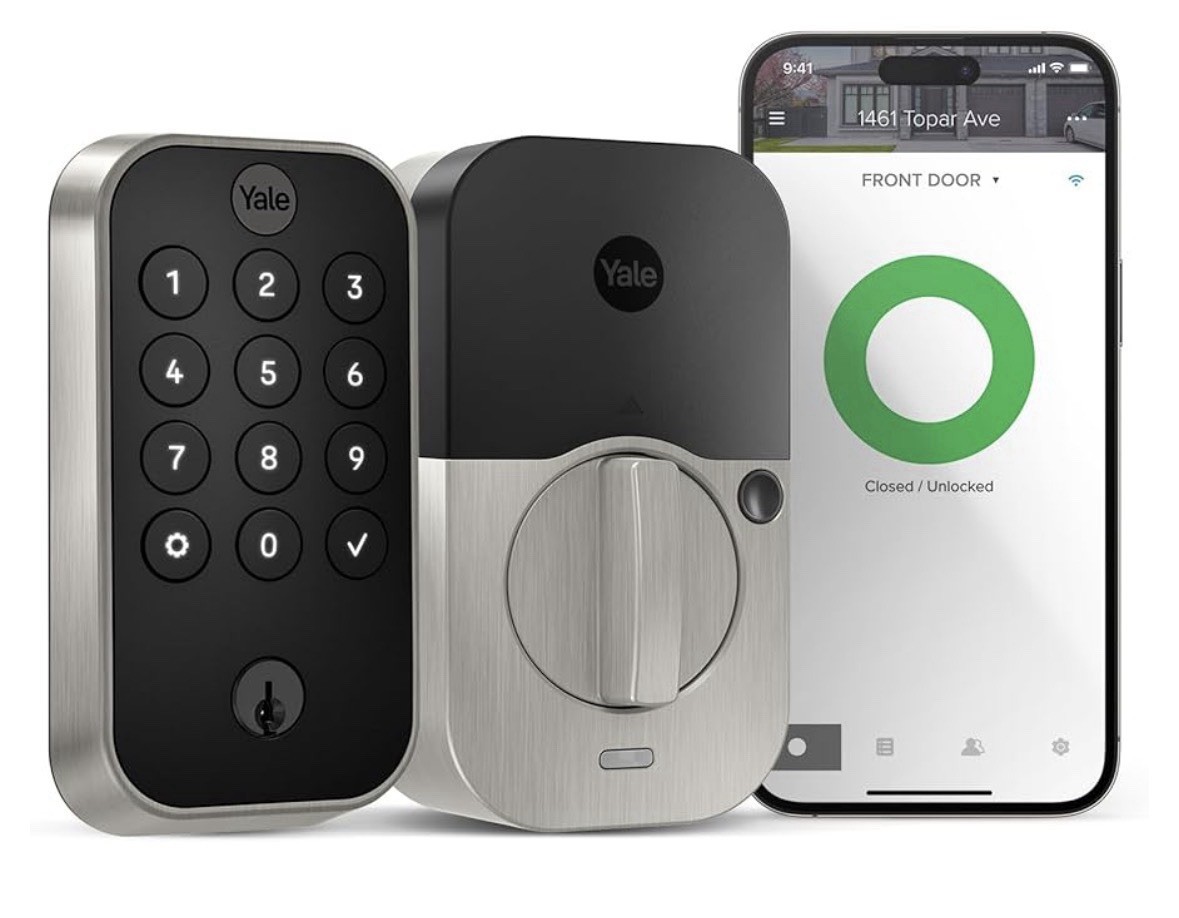 Yale Assure Lock 2 Wi-Fi Keypad Smart Lock YRD410-WF1-619 Satin Nickel. A6