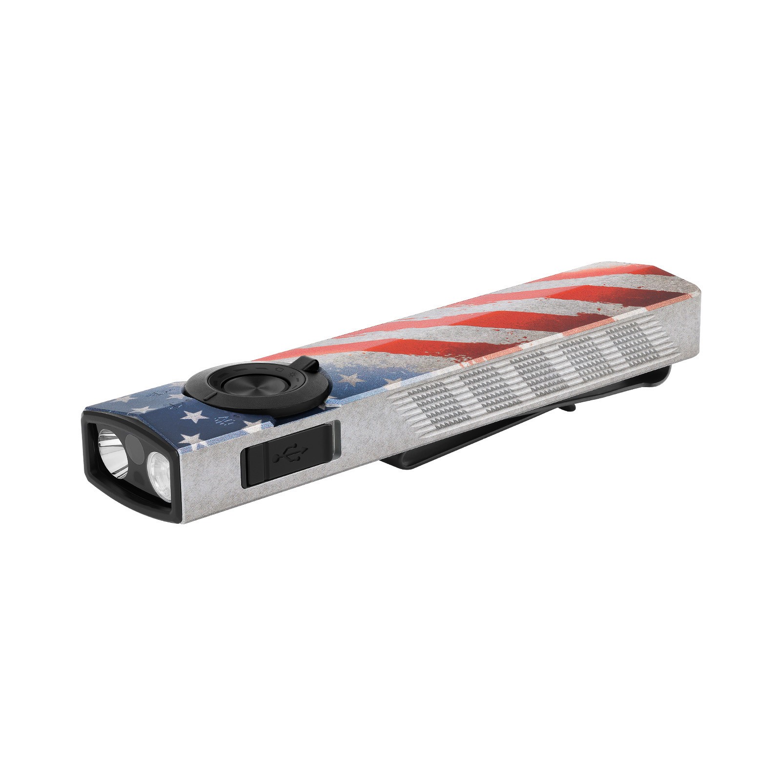 Olight ArkPro Class 3R & Baton 4 Pro Stars & Stripes Edition CW Flashlights