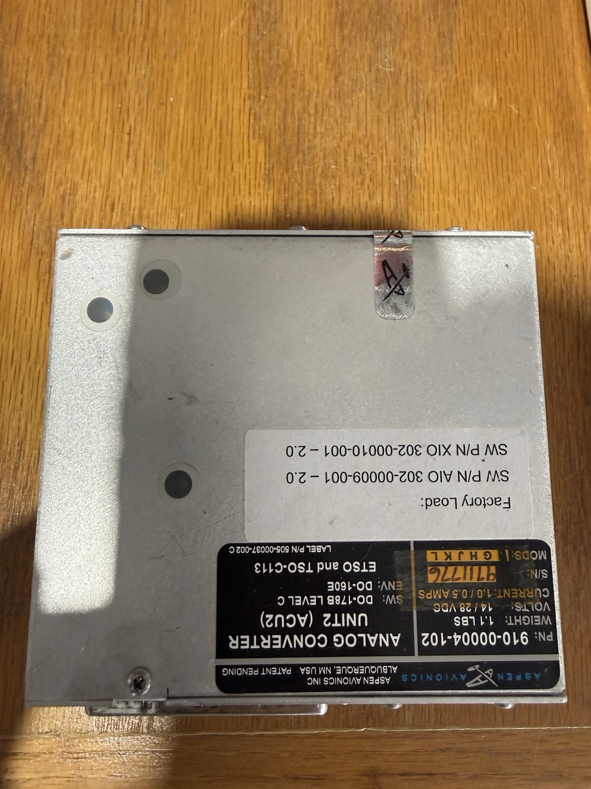 Aspen Avionics Analog Converter Unit 2 ACU2