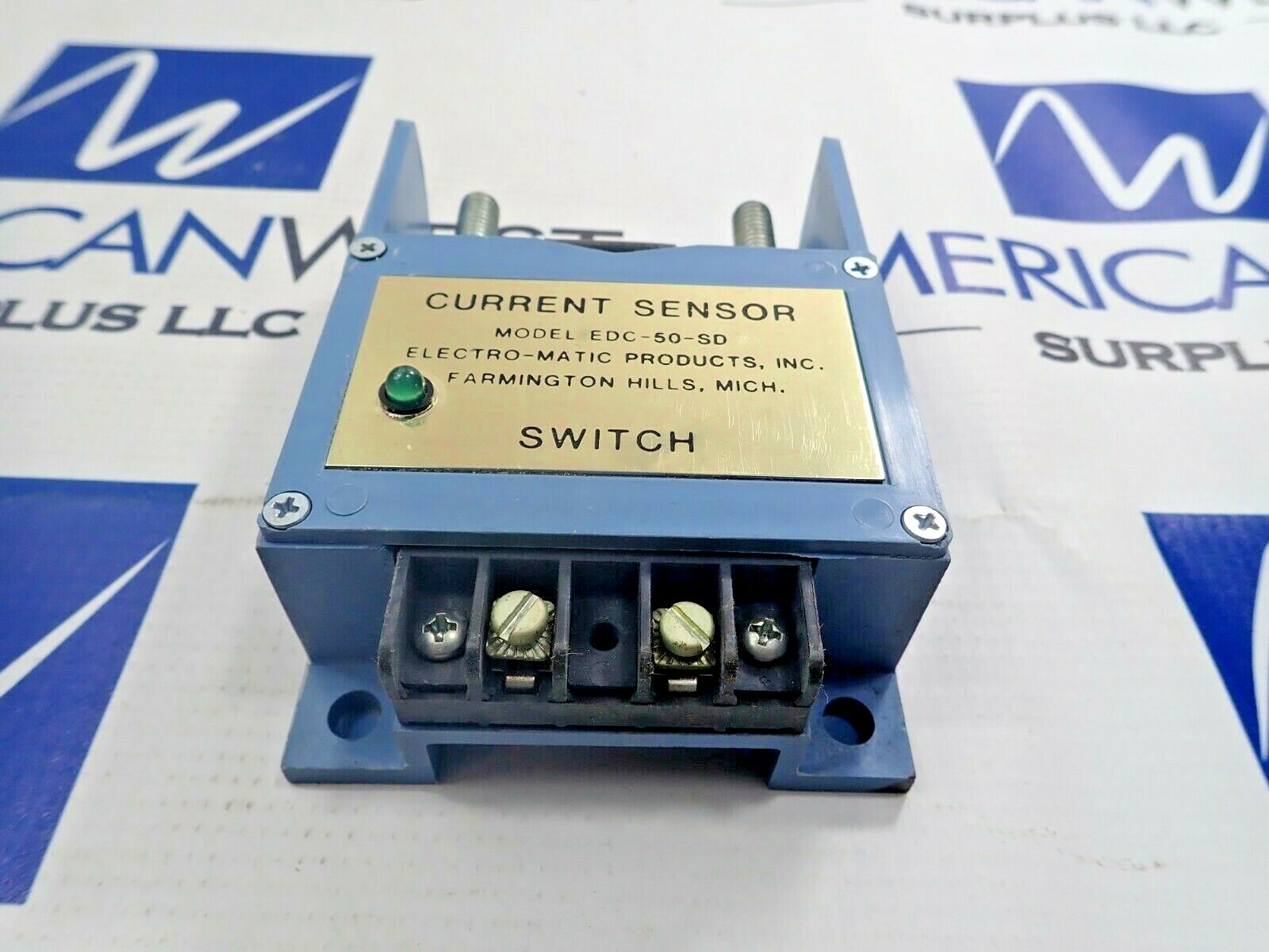 ELECTRO-MATIC MODEL EDC-50-SD CURRENT SENSOR