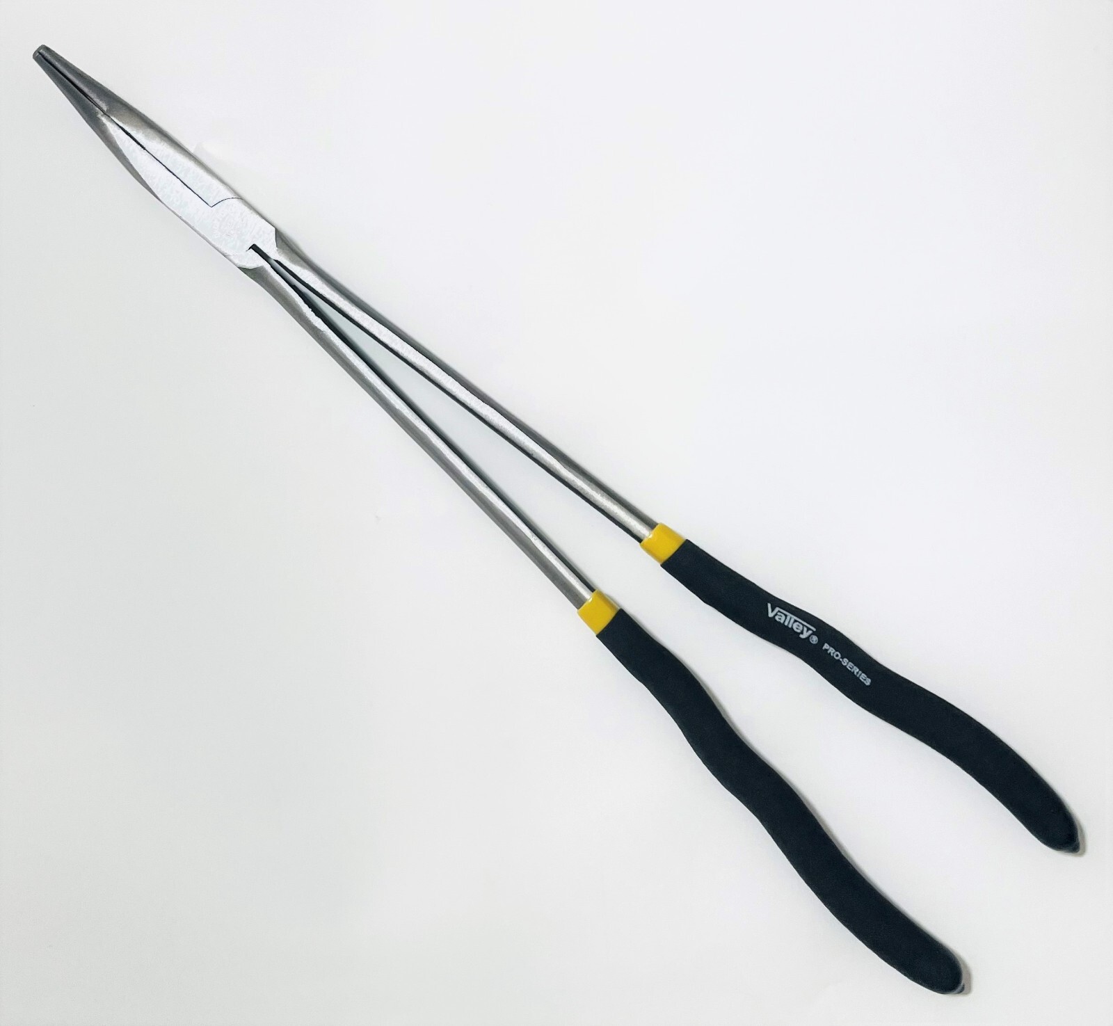 16" ( 45 Degree ) Long Needle Nose Pliers Extra long Reach and Polished Finish