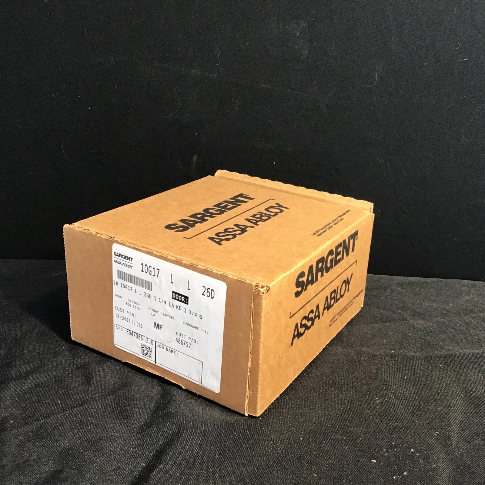 Sargent Utility Asylym Institutional Grade 1 Lever 10 Line 10G17 L L 626 *KB*