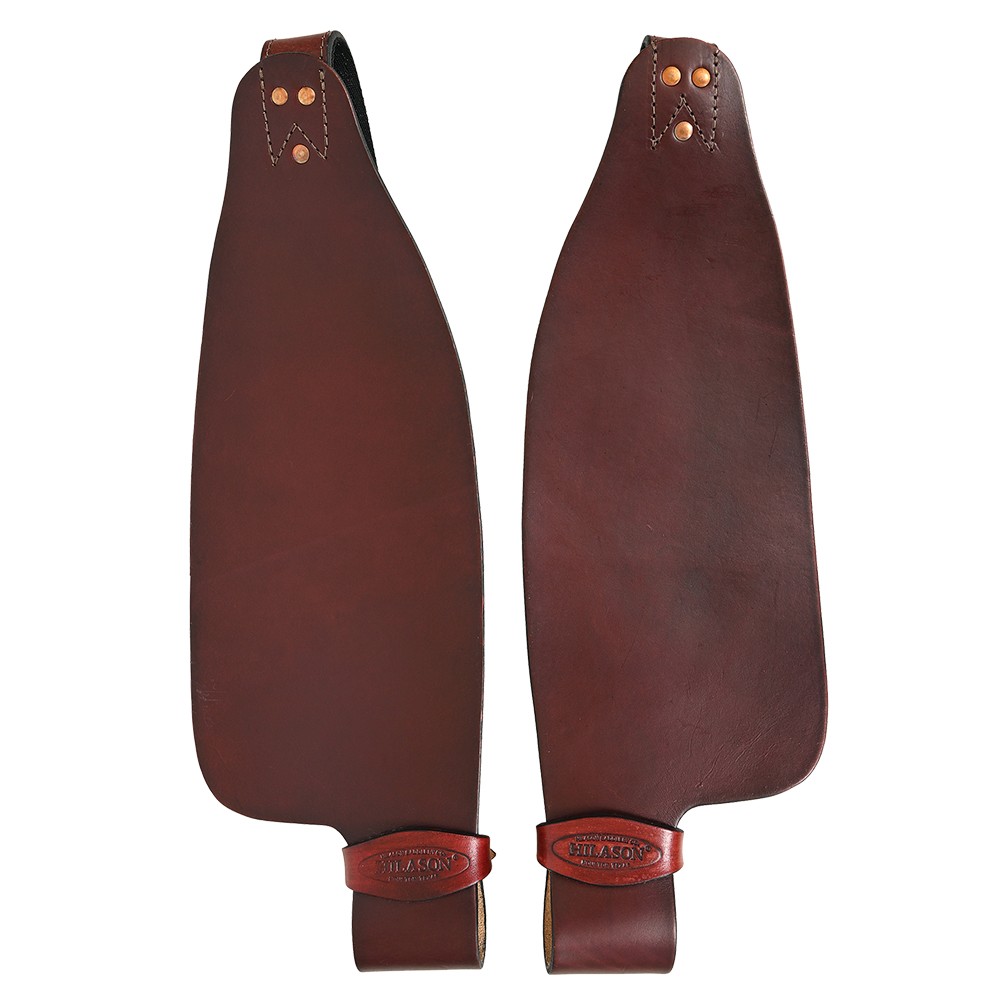 C-N216 Hilason Leather Saddle Replacement Fender Pair With Hobble Straps Adult