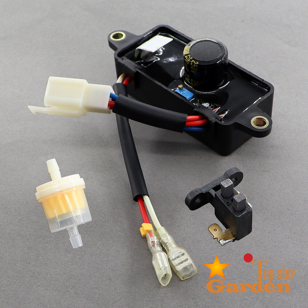 Regulator AVR & Carbon Brush For Predator 3200/4000 3500/4375 Watts Generator