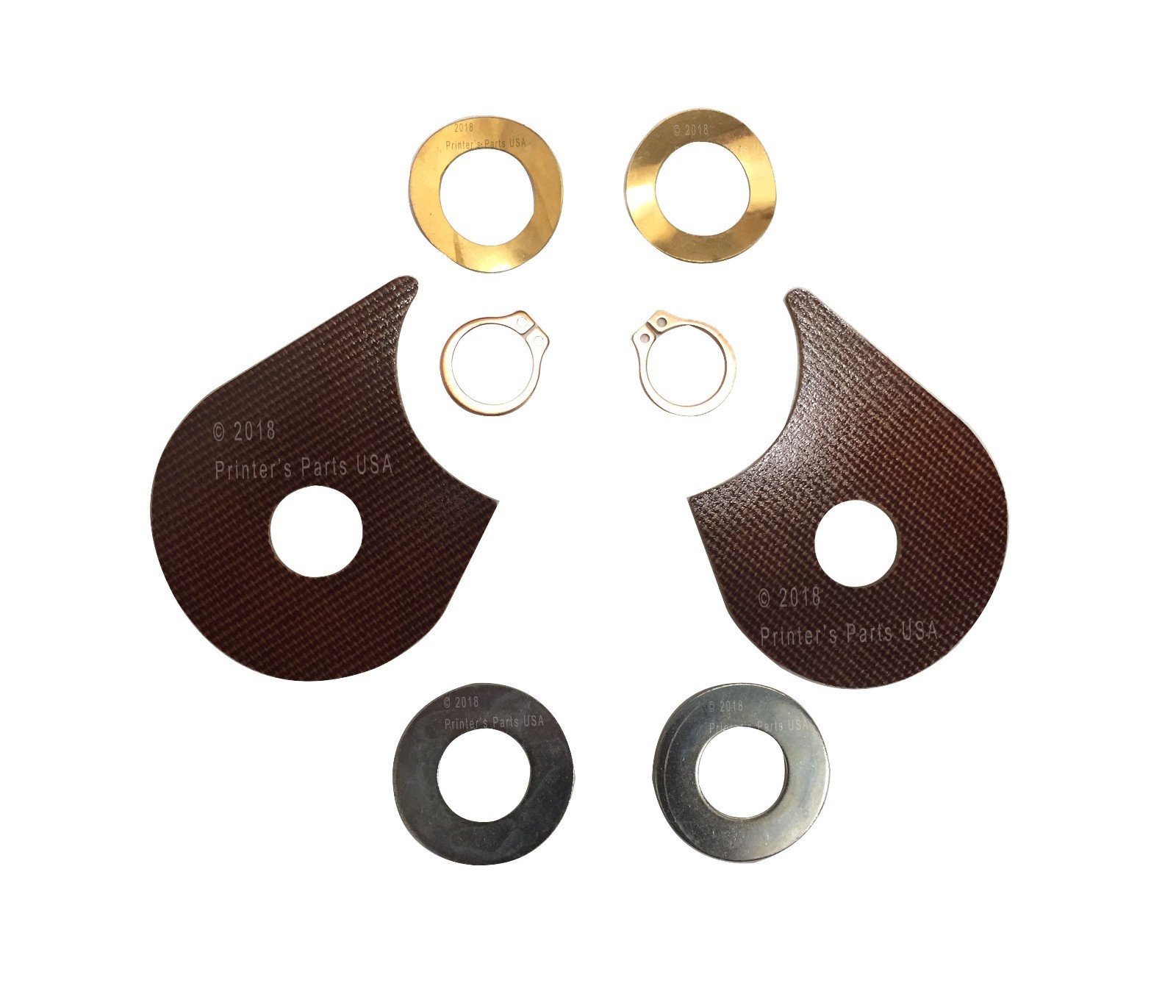 HARDWARE REPAIR KIT for AB Dick All Models Super Aquamatic Unit  8 Pcs P-36376-K