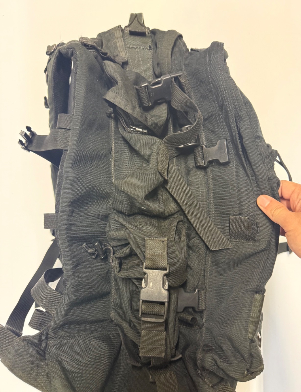 Eagle Industries Airborne Large A-III 5 Day Jumpable Pack Black