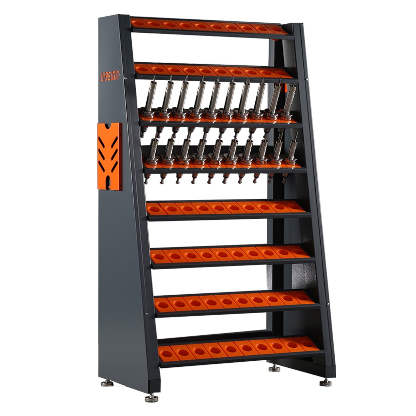 CNC Tool Storage Rack CNC Tool Holder Rack Tool Organizer for Warehouses