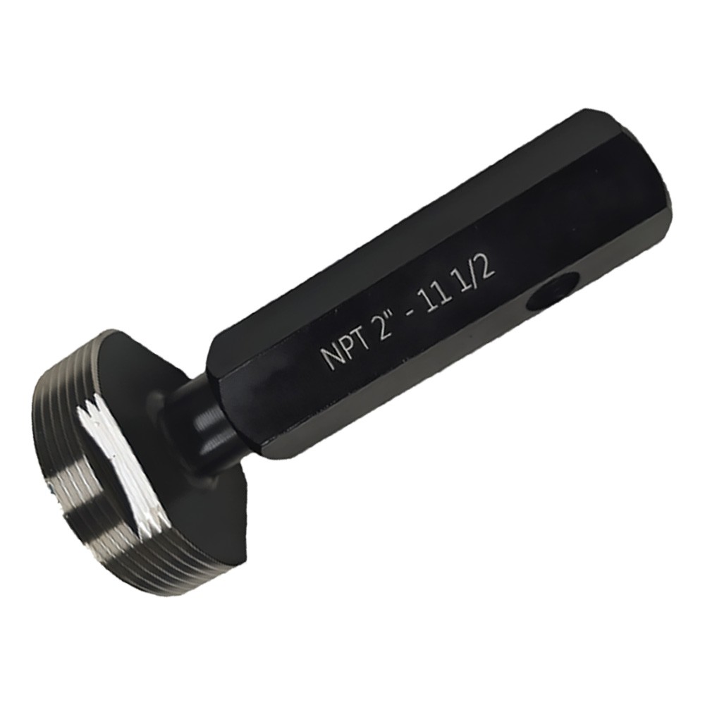 1Pc Bearing Steel NPT 2"-11.5 Taper Pipe Plug Thread Gage Gauge NPT 2" HOT