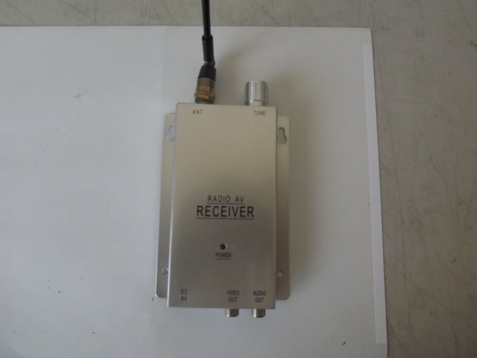 RADIO AV RECEIVER 9v