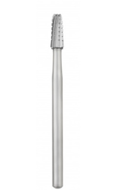 SS White HP #1703 Round End Cross Cut Tapered Fissure Carbide Bur, Package of 10