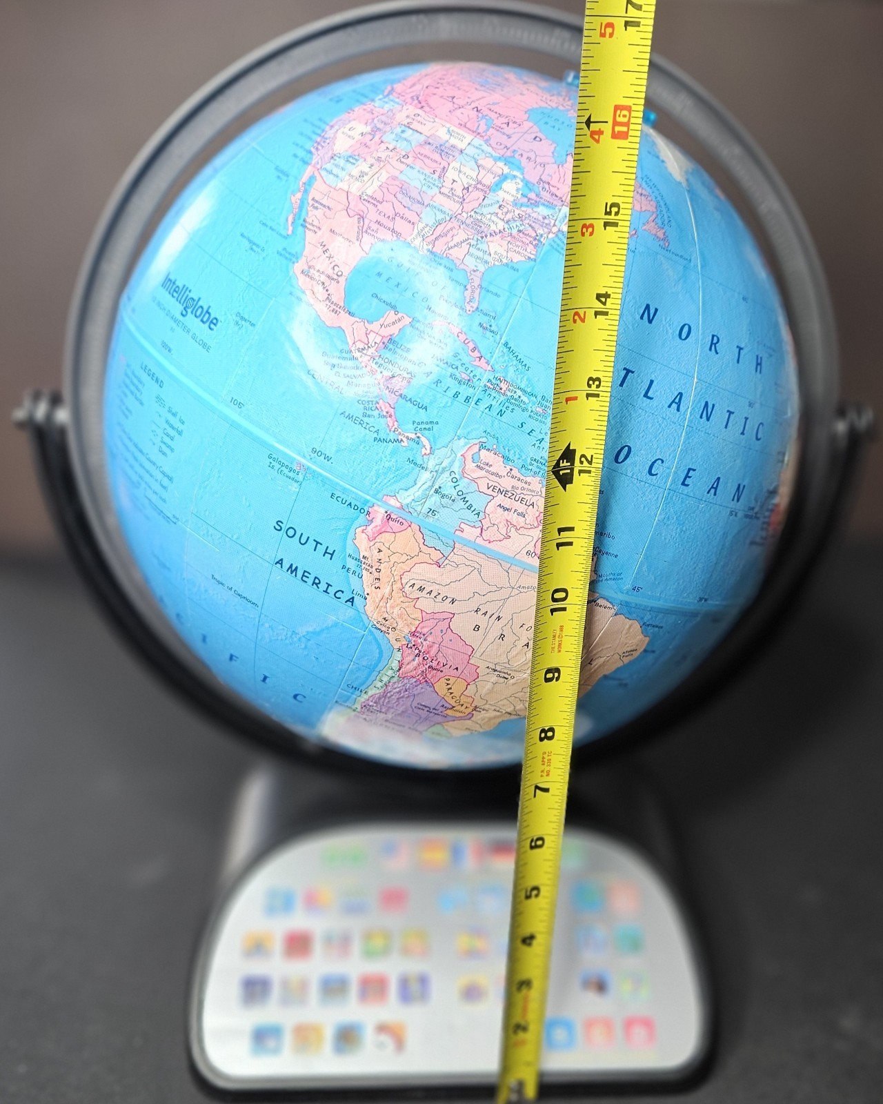 Intelliglobe by Replogle Interactive Educational Desk World Globe 12" Working