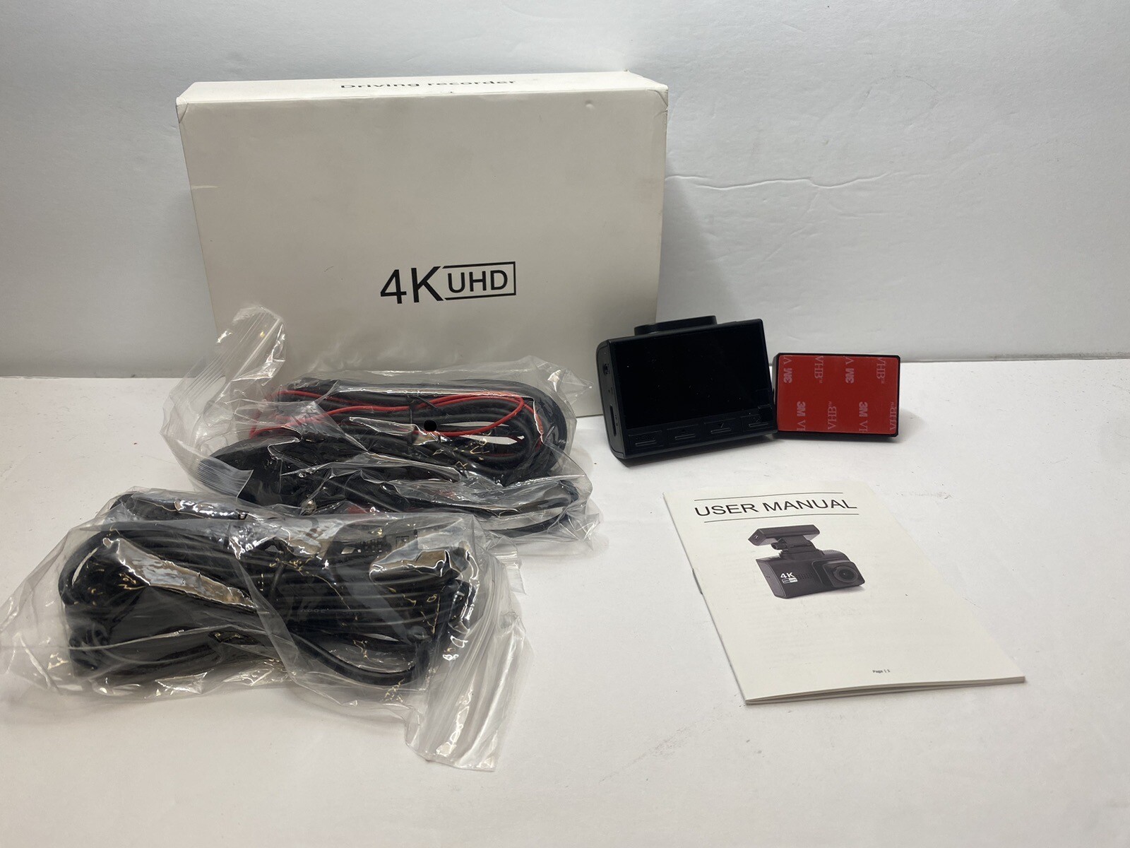 4K UHD Driving Recorder • Black