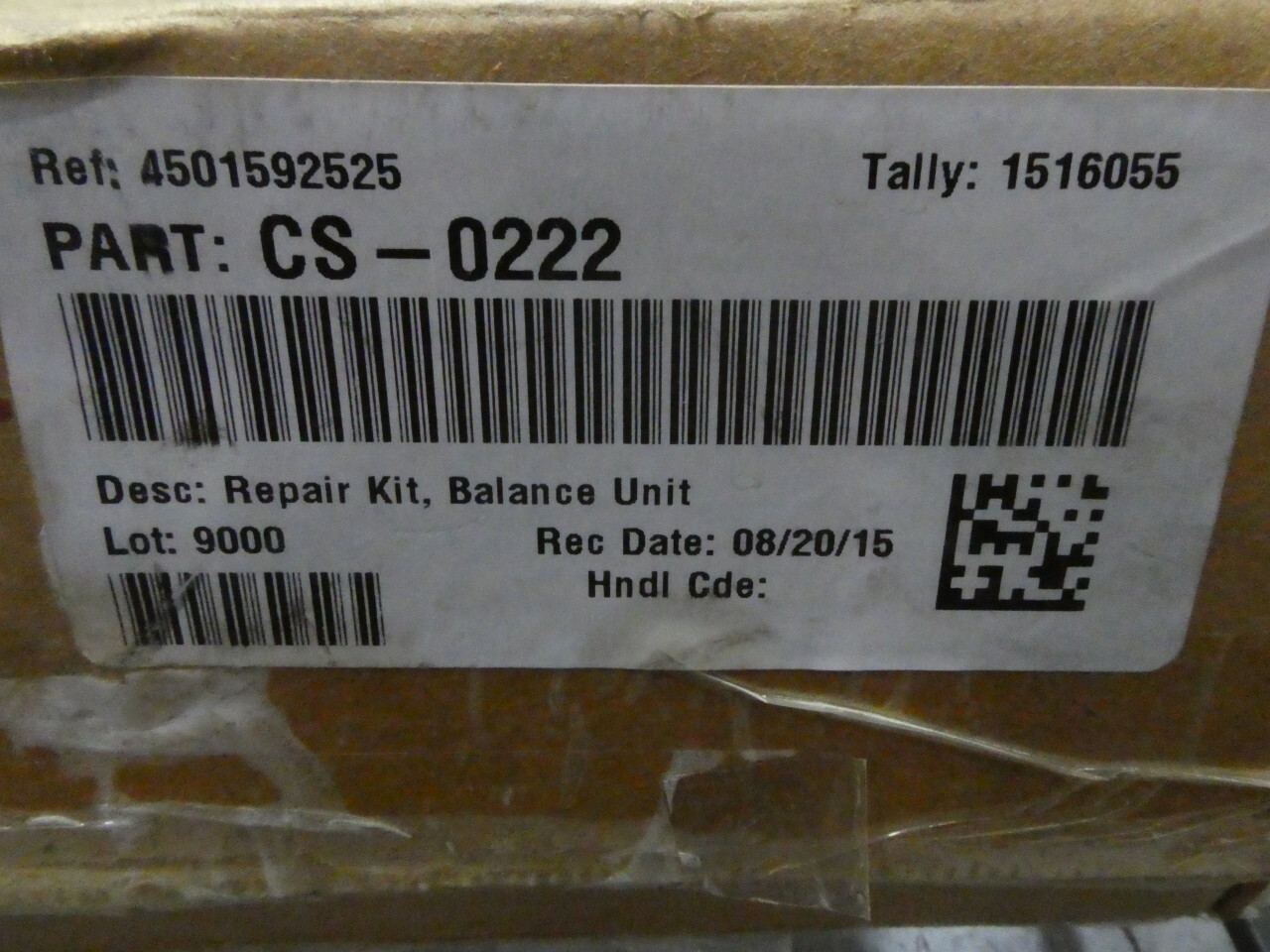 Abb CS-0222 Balance Unit Repair Kit