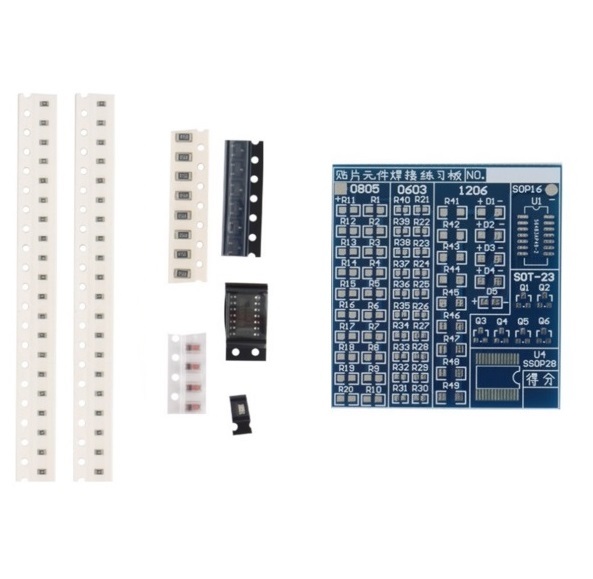 1PCS SMT SMD Component Welding Practice Board Soldering Practice DIY Kit