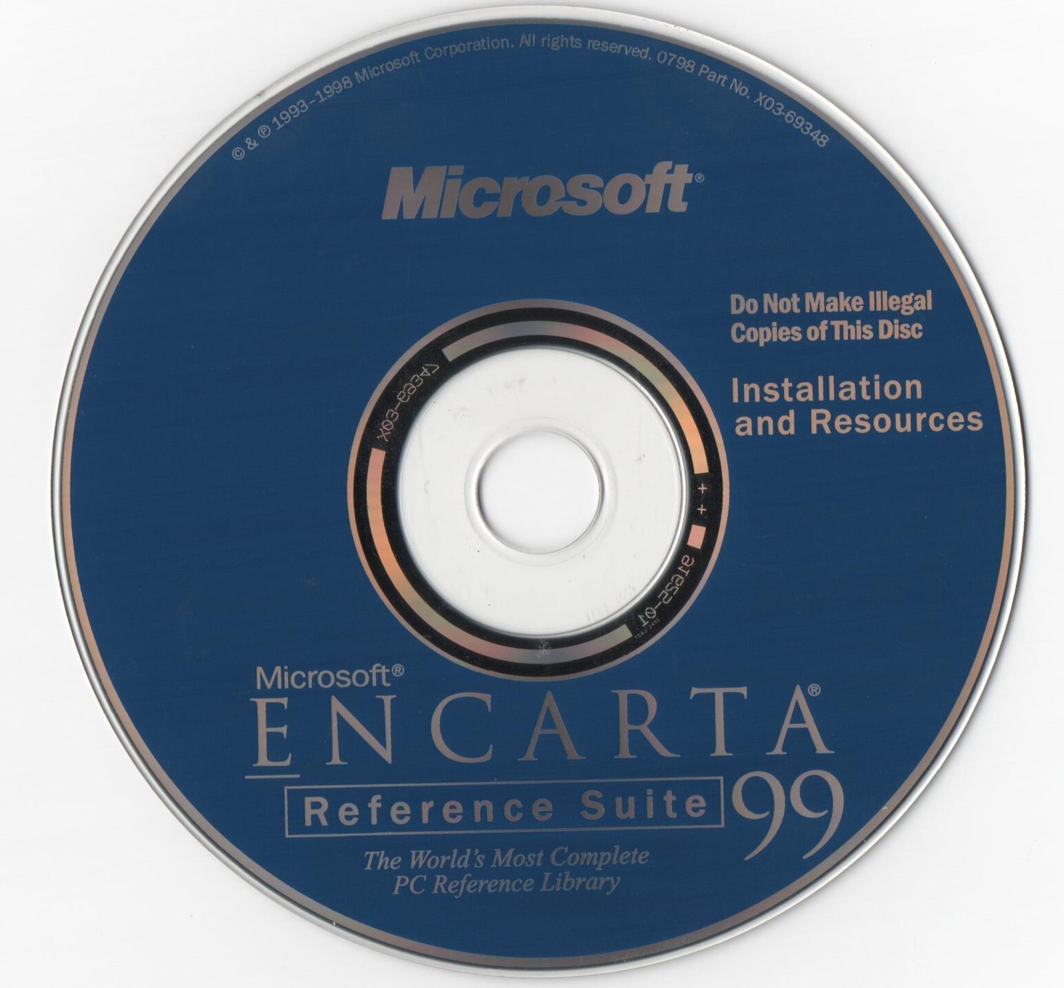 microsoft encarta deluxe suite 5 - disc set Virtual Globe CD