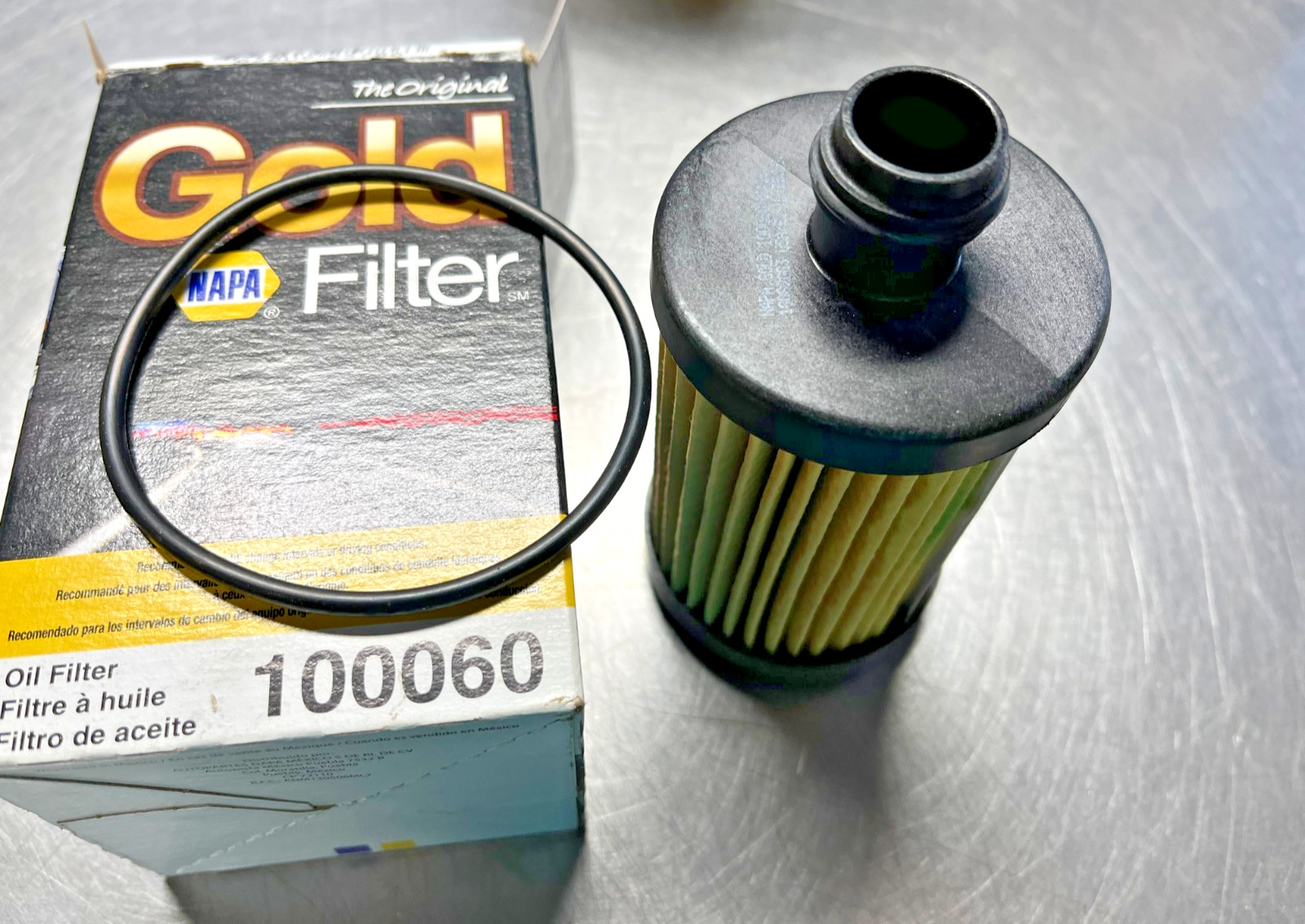 100060 Genuine NAPA Engine Oil FILTER & O-Ring