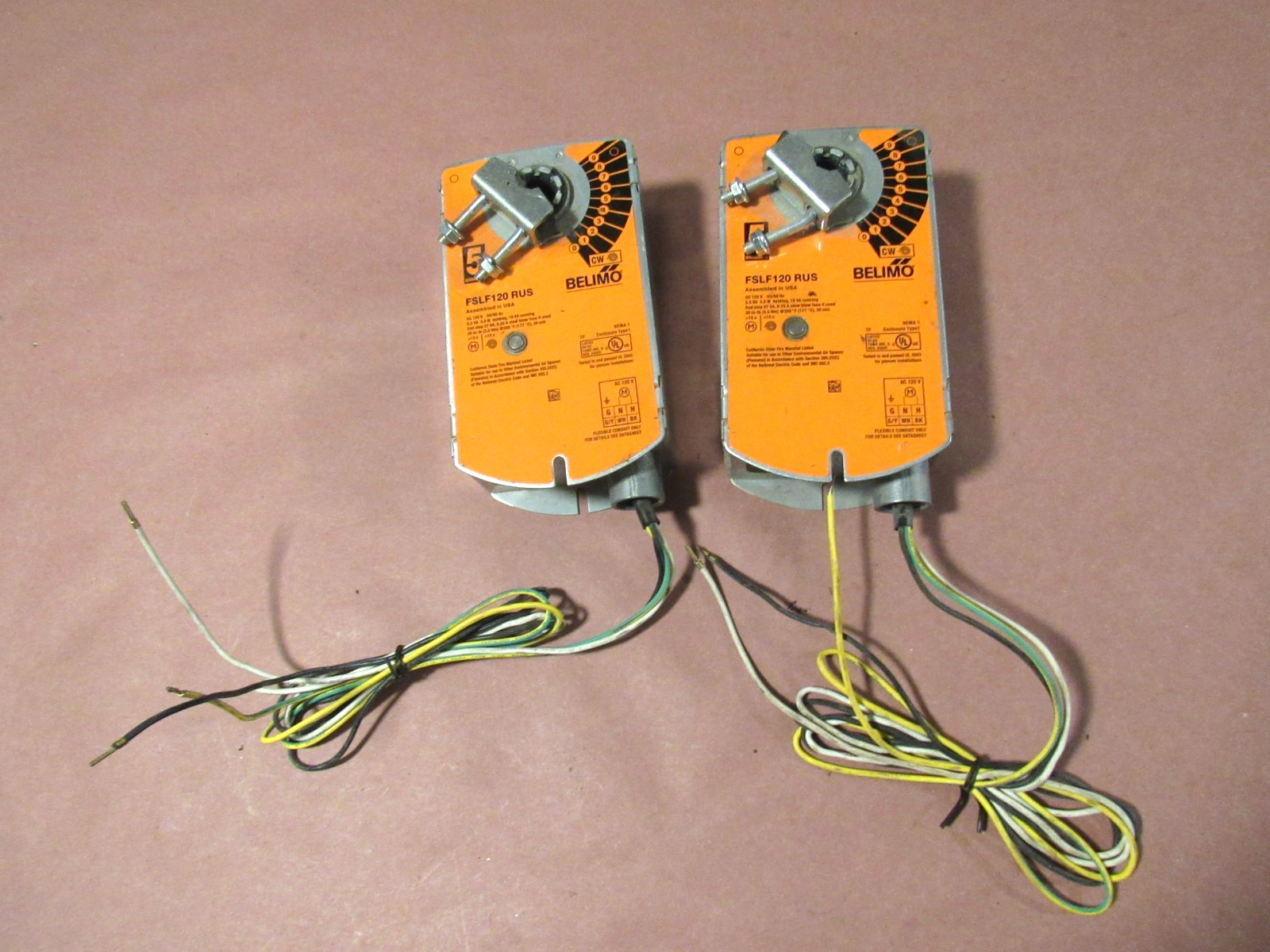 BELIMO FSLF120 RUS Fire Smoke Actuator, 30 in-lb AC 120 V quantity 1