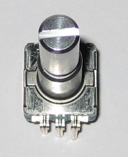 2 X Alps Rotary Encoder w/ Momentary Switch - 30 Detent / 360 Degrees - PC Board