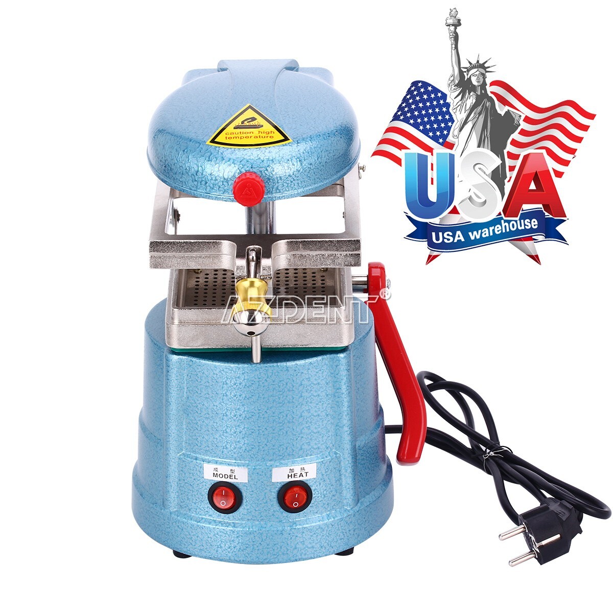 Dental Vacuum Forming Molding Machine Heat Thermoforming Former Lab Equipment