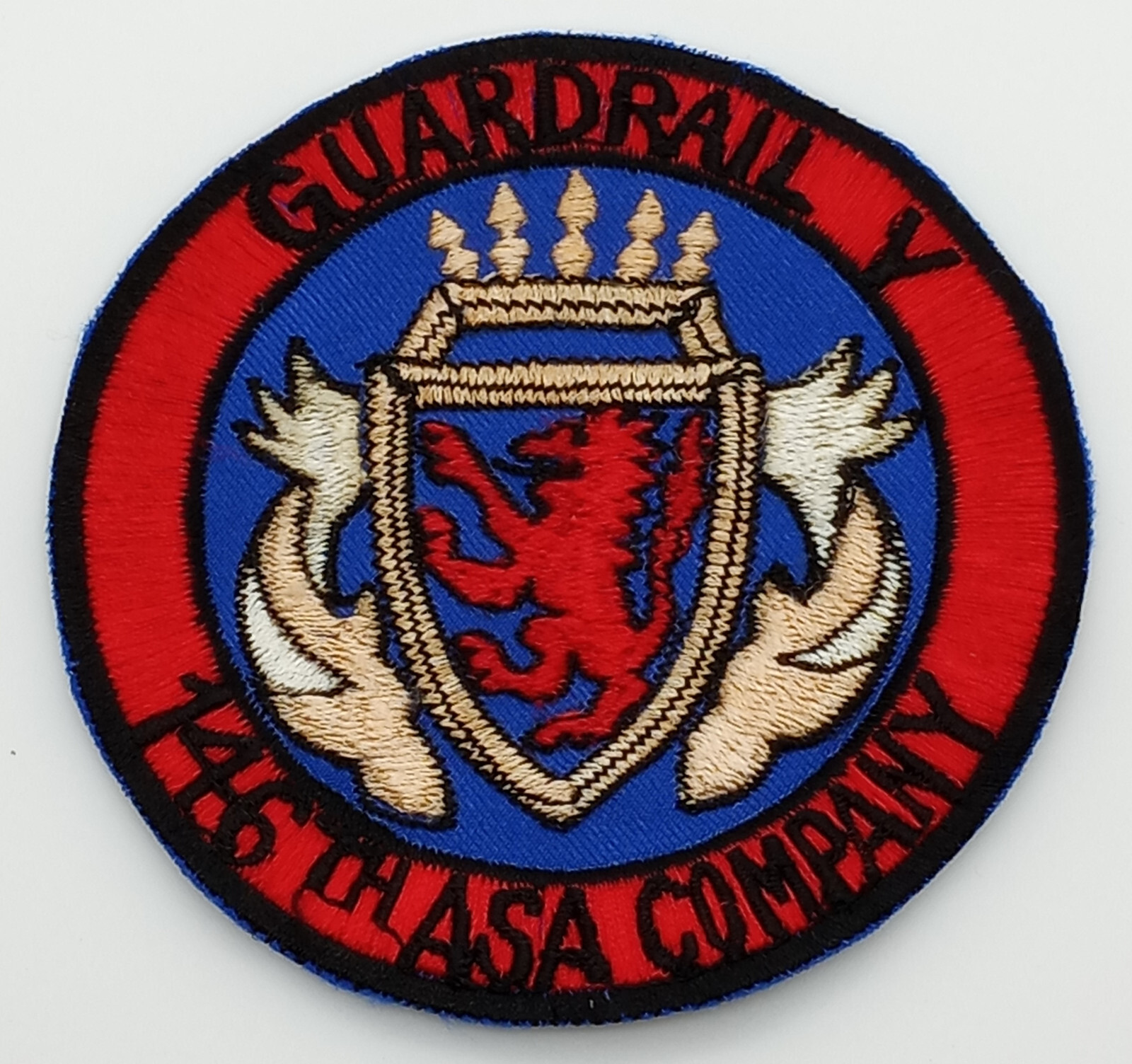 Vintage Guardrail V 146th ASA Company Patch