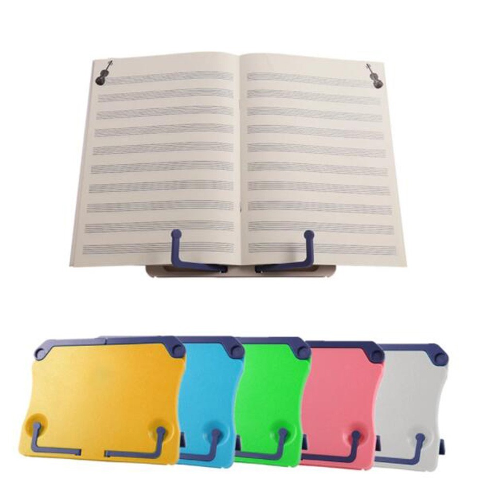 Folding/ Portable Desktop Sheet Music Stand Holder/ Table Top Cook Book Stand