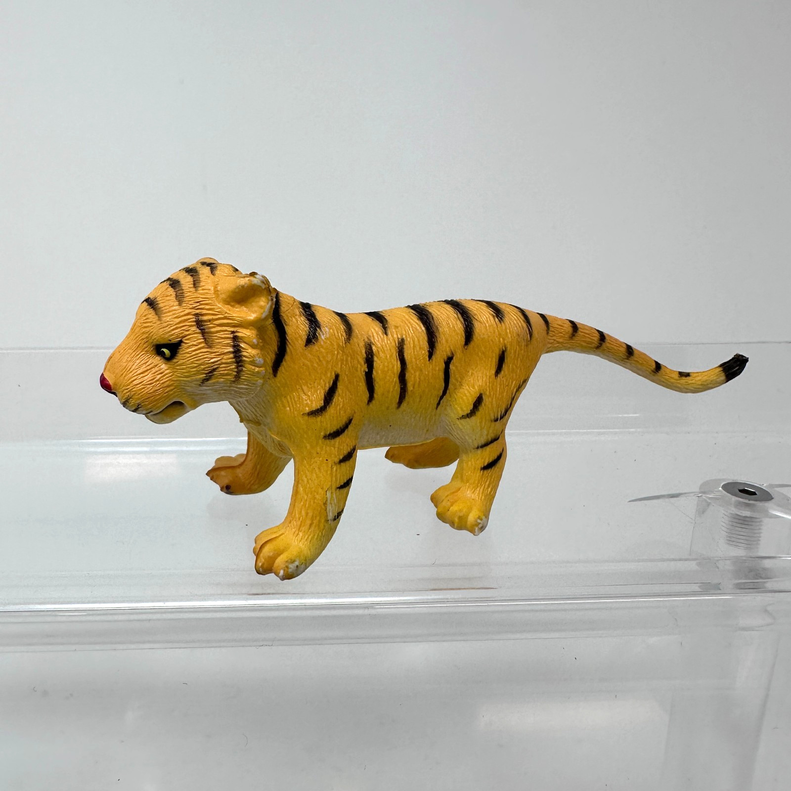 AAA Tiger Cub Figure Orange Stripes Cat Wildlife Zoo Animal Figurine 4.5"