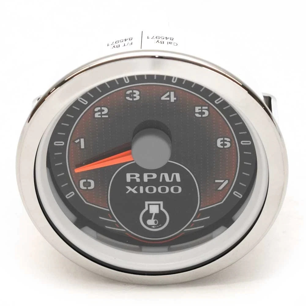 Beede Boat Tachometer Gauge 961039 | Ranger 3 3/8 Inch Black Silver - NEW SALE