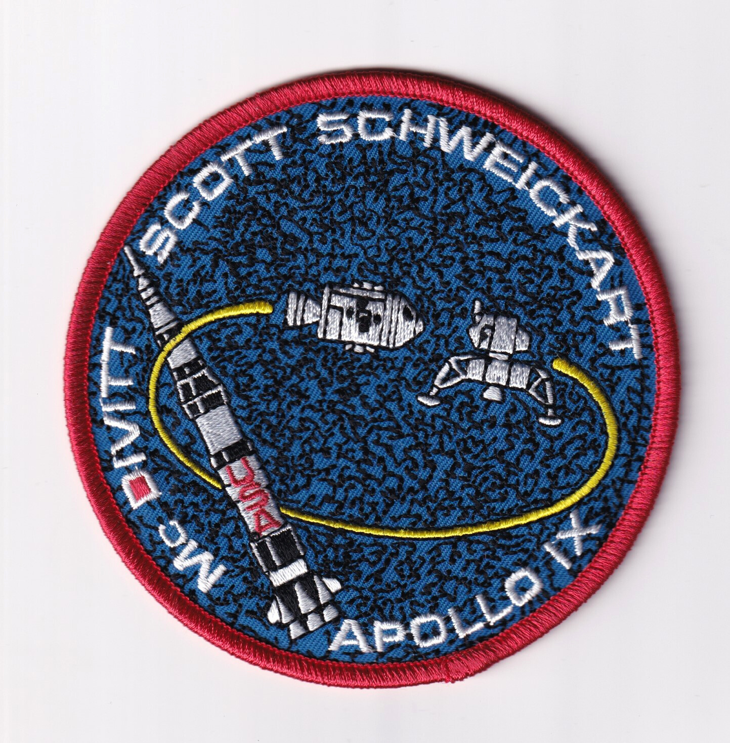 Apollo 9 Patch – Sew On, 4"