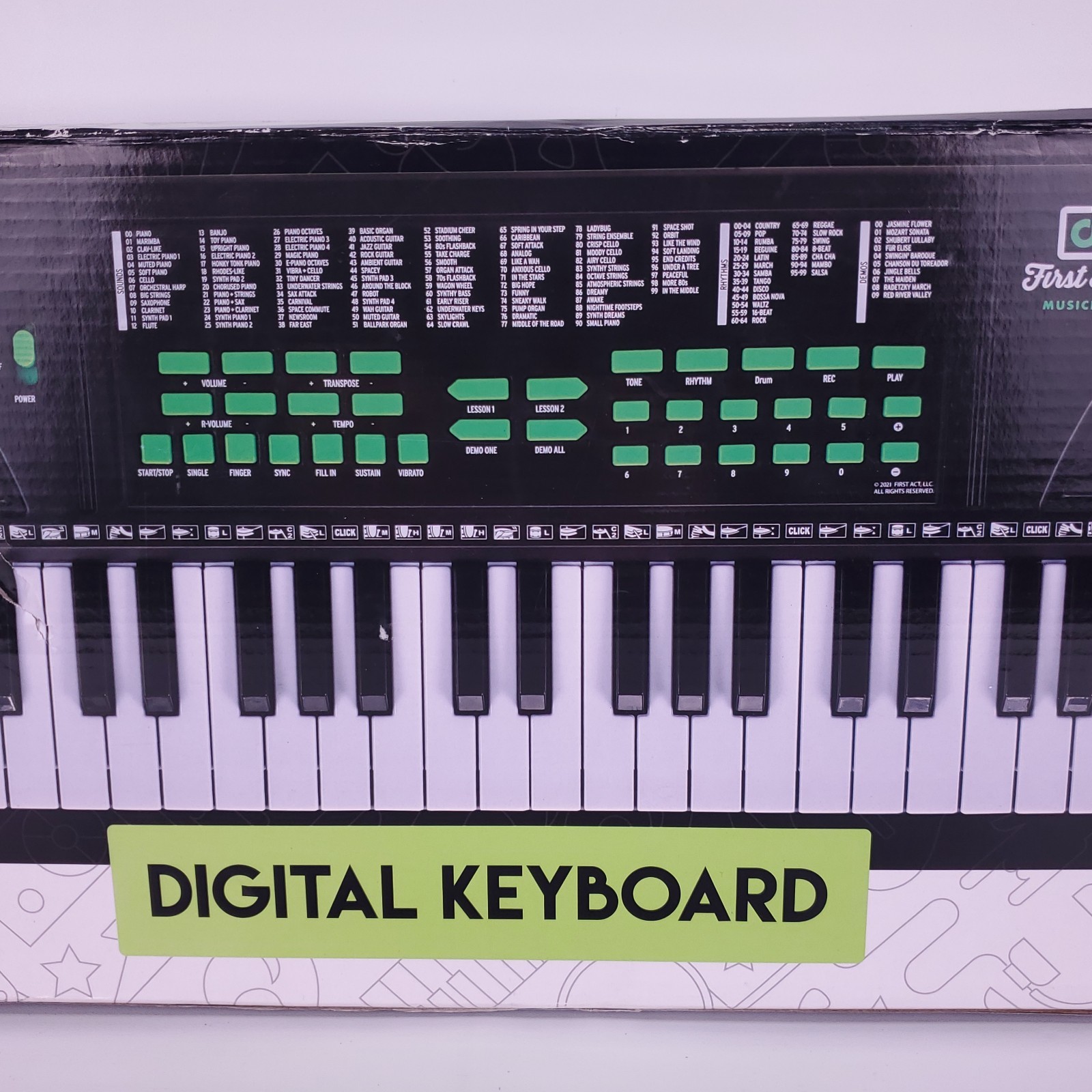 First Act Piano Keyboard Synthesizer and More