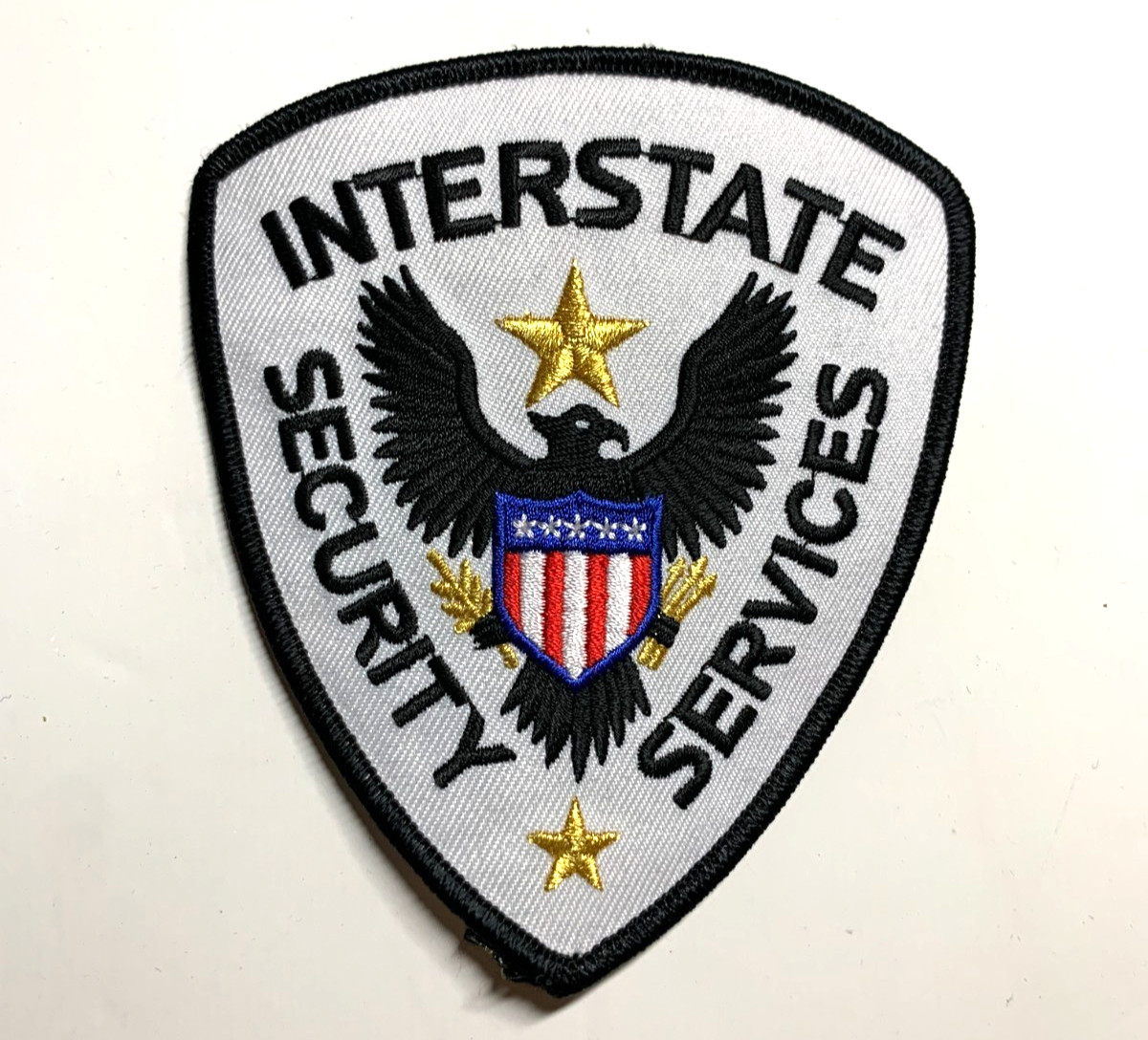 Interstate Security Services security police patch (FREE SHIP)