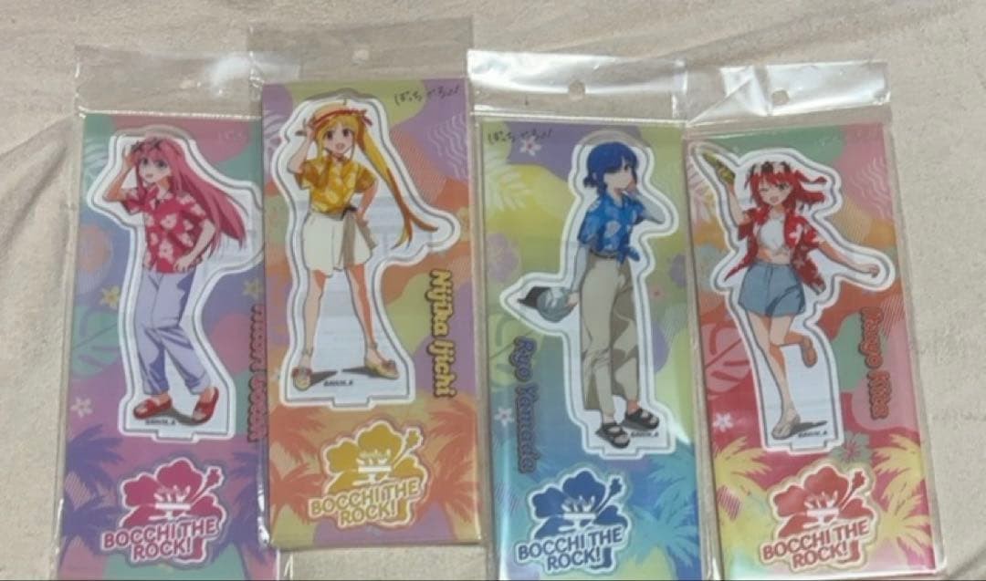 Bocchi the Rock! Acrylic Stand & Badge Summer Festival Bulk Sale Used