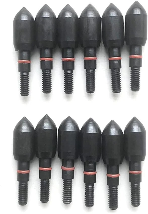 Practice Archery Field Points - 12 Pack 100/125 Grain 5/16 Screwed-in Target Arr