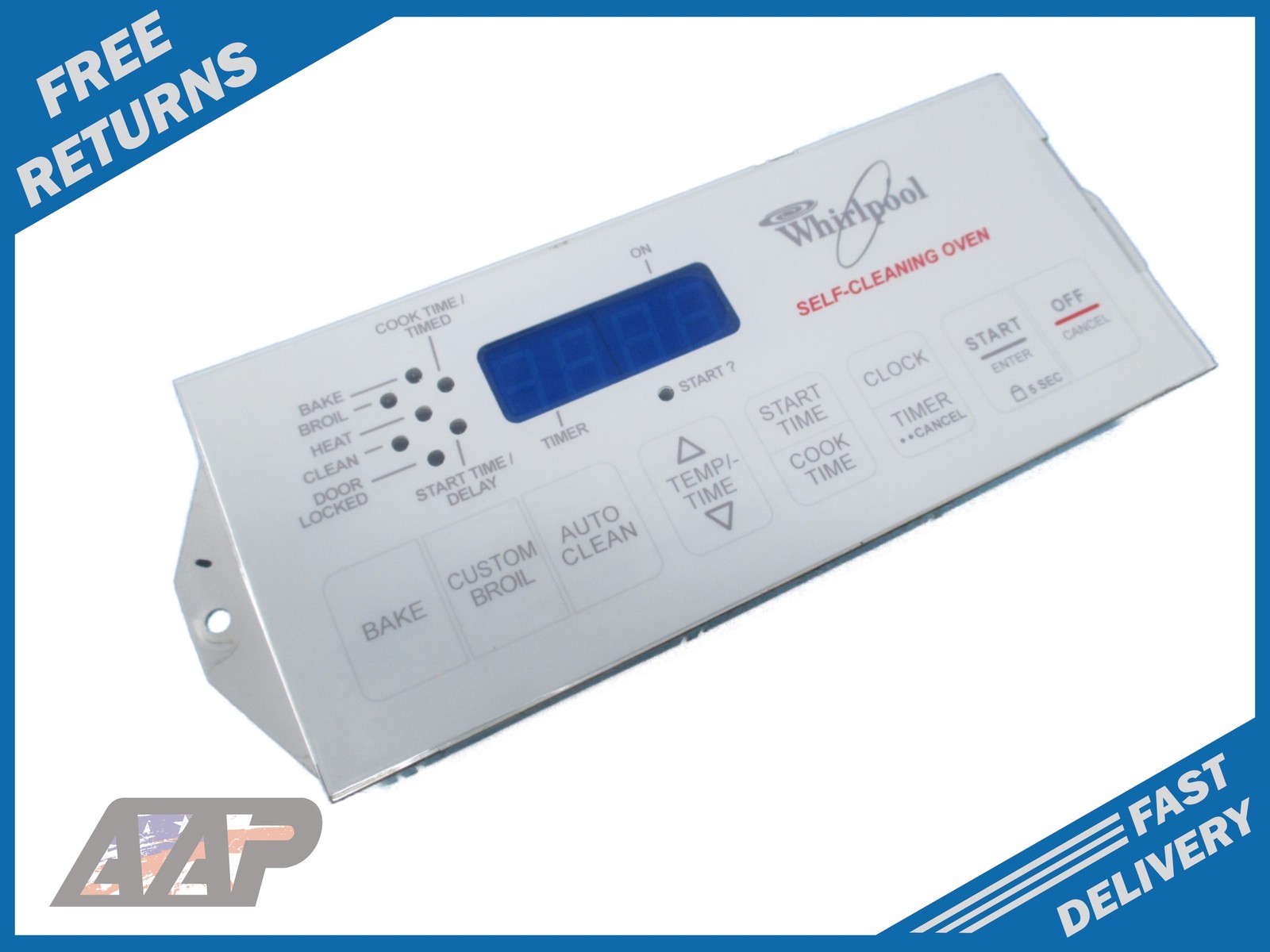 Original OEM Whirlpool Range Control Board 8053161 1-Year Warranty Free Shipping