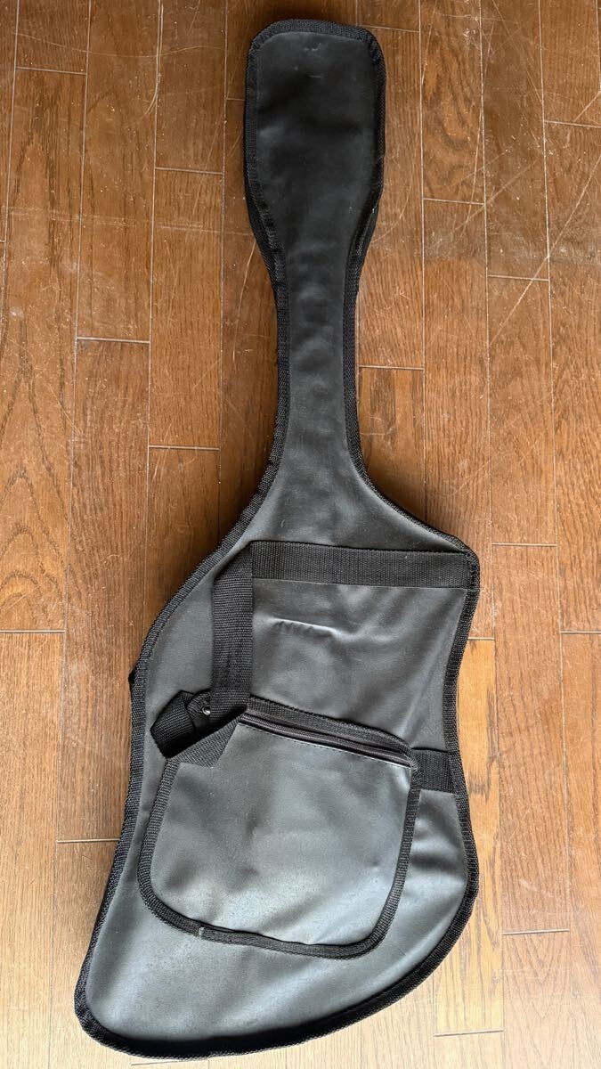 Juno Mockingbird Type Electric Guitar Black Deformed Guitar