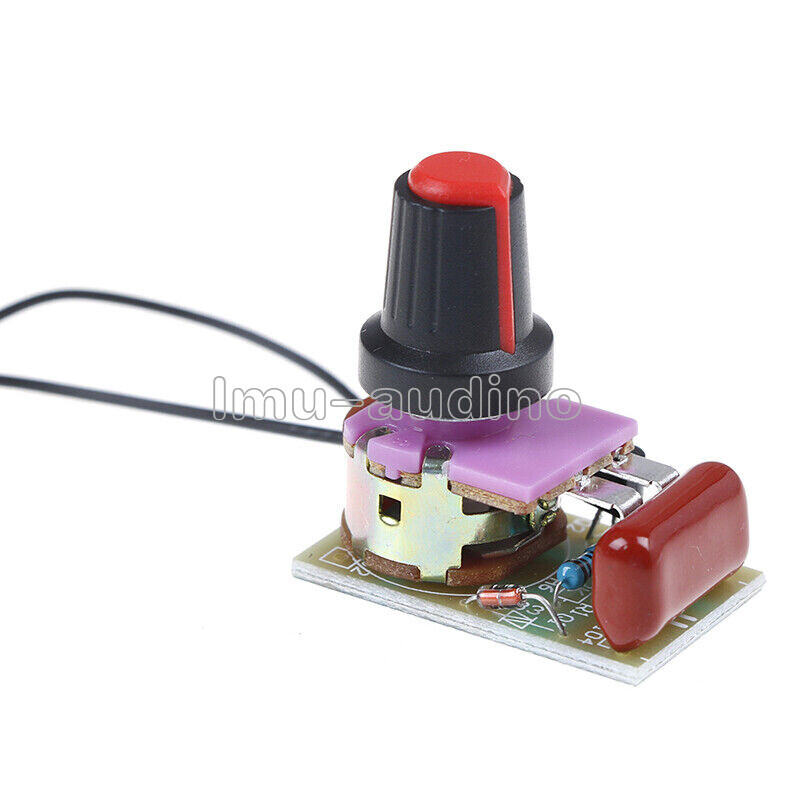 100W Dimmer Module with Switch Speed Regulation Module Components DIY Kit