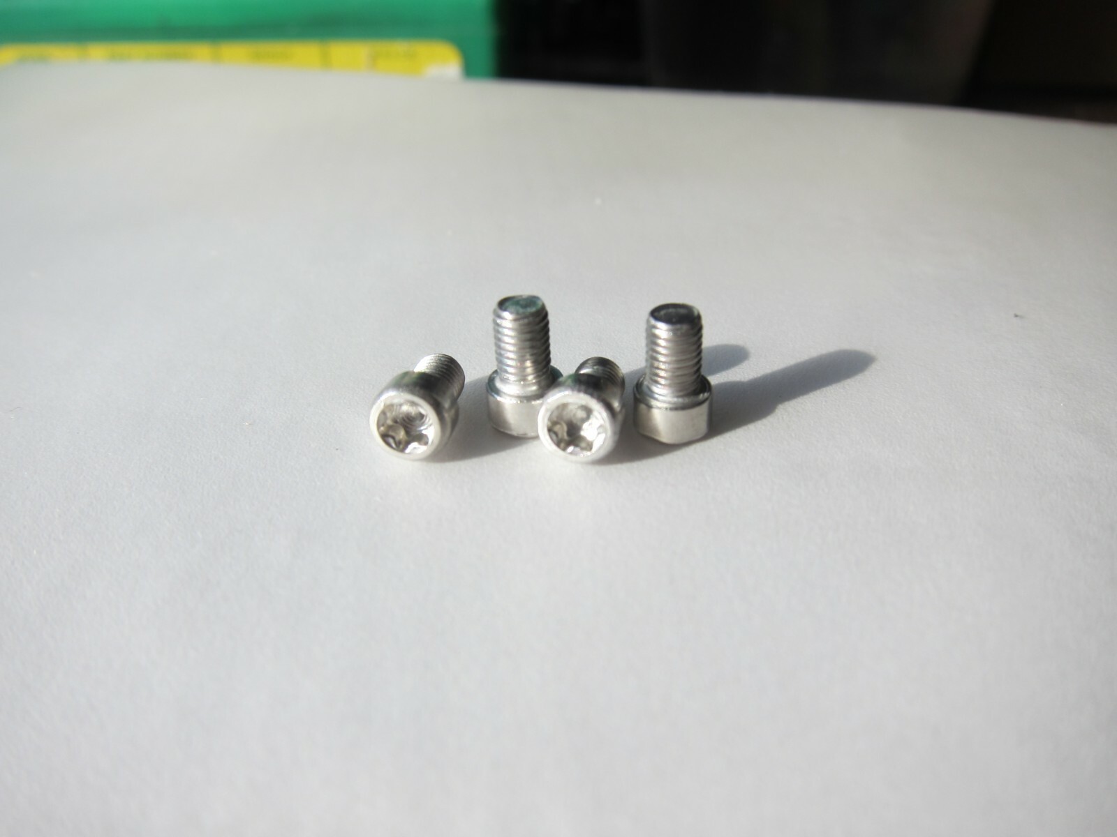 4 - Leupold Torx Scope Mount (Base) Screws Silver 6-48 x.210 New