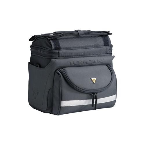 Topeak TourGuide DX Quick Release Bicycle Handlebar Bag Black 470ci Touring Road