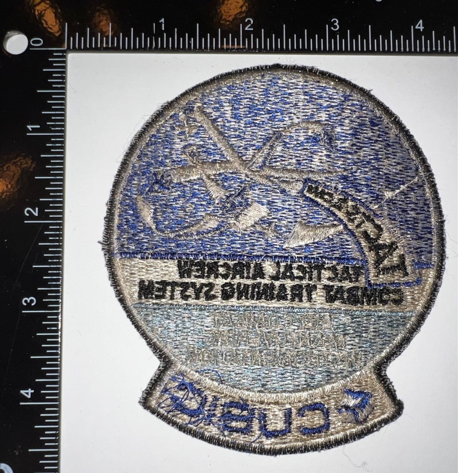 USAF US Air Force Tactical Aircrew Combat Training System CUBIC Patch