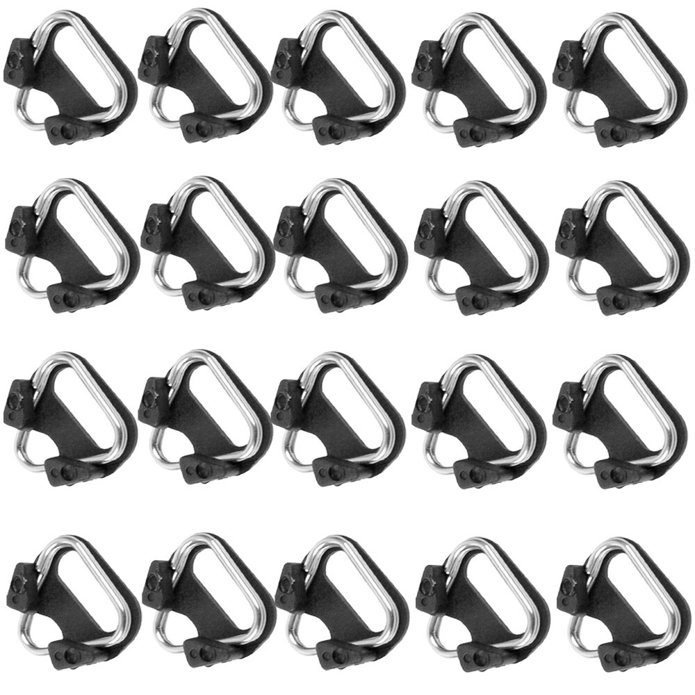 20Pack Camera Strap Triangle Split Ring Adapter + Cap For Fuji Lecia Nikon Canon