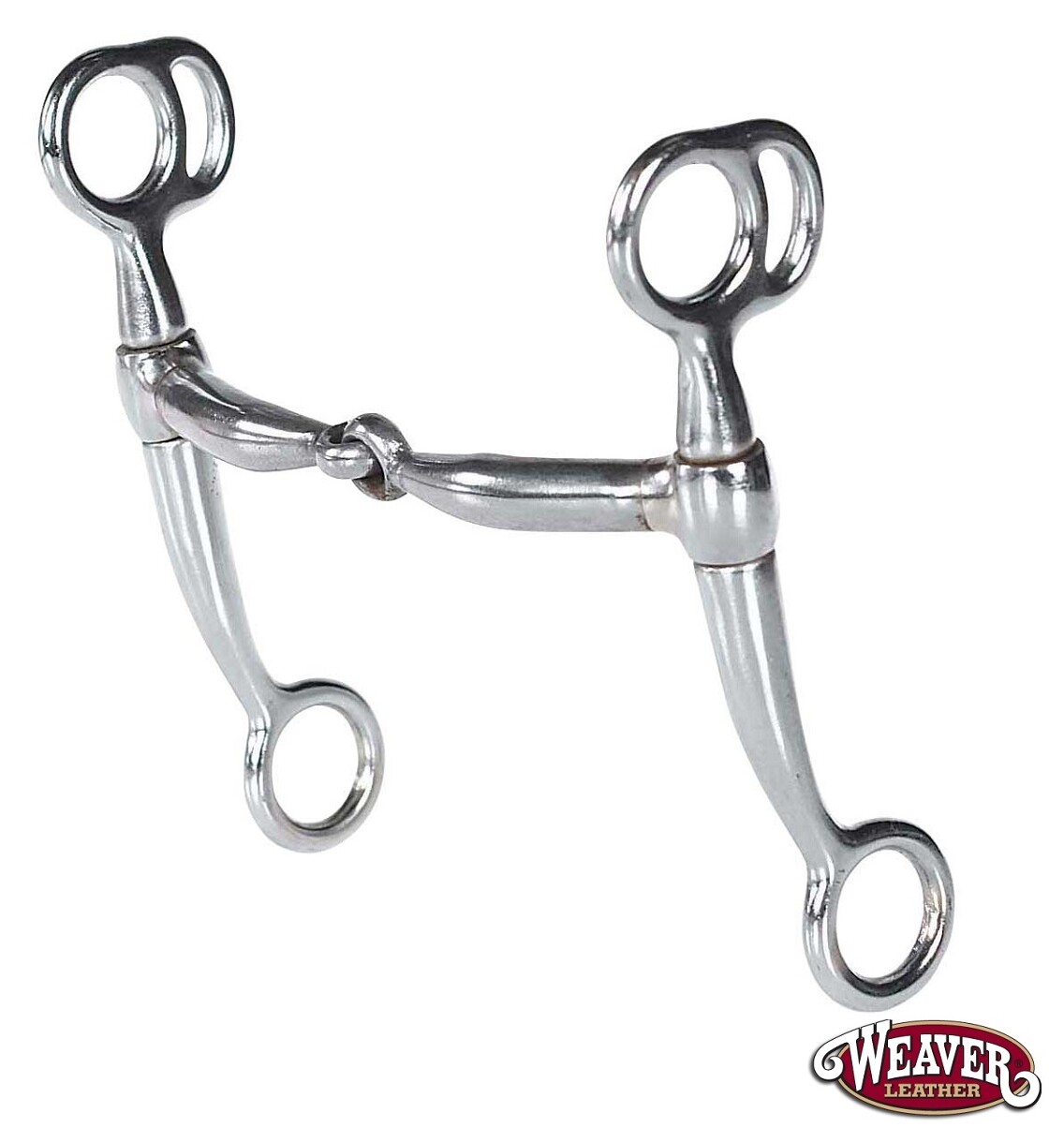 Colt Tom Thumb Snaffle Bit 4-3/4" Mouth Nickel Plated by Weaver New